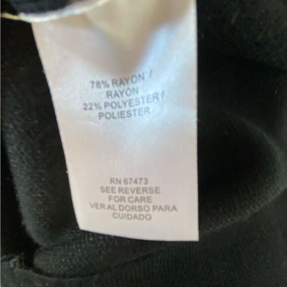 Danny and Nicole Black and White Sweater Dress Size PL - Picture 8 of 8